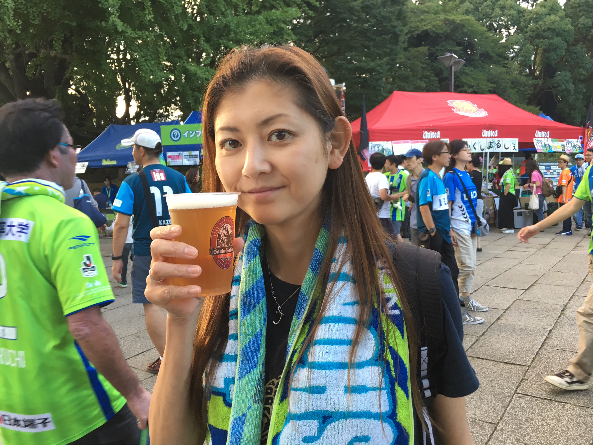 ビールのないサッカー観戦なんてありえない サッカー馬鹿美容師 勝村大輔